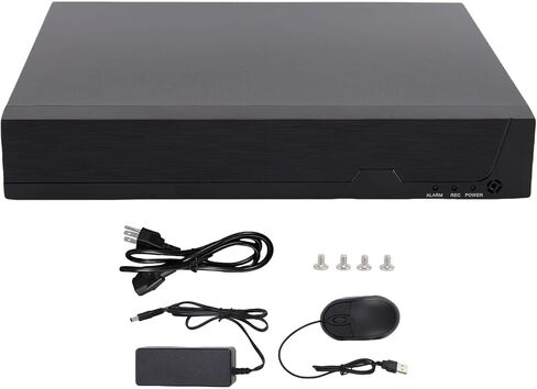4 Channel Security DVR Recorder, 4CH Hybrid 4 in 1 CCTV DVR for 4K 5MP 4MP 3MP 1080P IP Camera, DVR for Security Camera Home System, Mobile APP (US Plug) in Kuwait