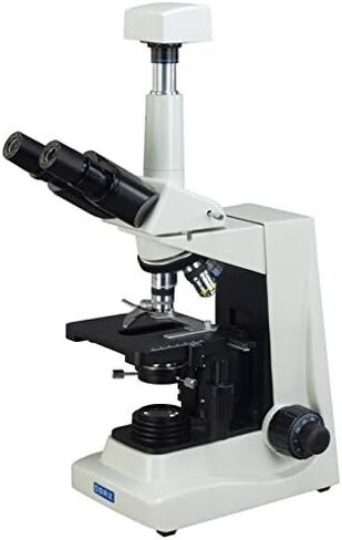 مجهر OMAX 1600X Darkfield Compound Siedentopf مع كاميرا 1.3 ميجابكسل in Kuwait