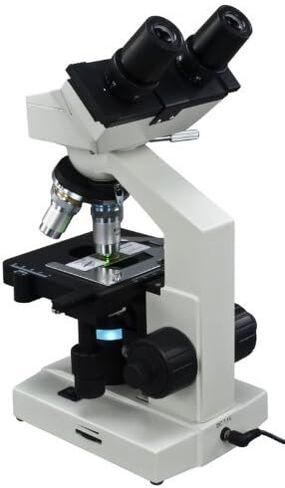 OMAX 40X-2000X Lab Binocular Biological Compound LED Microscope w Vinyl Carrying Case in Saudi Arabia