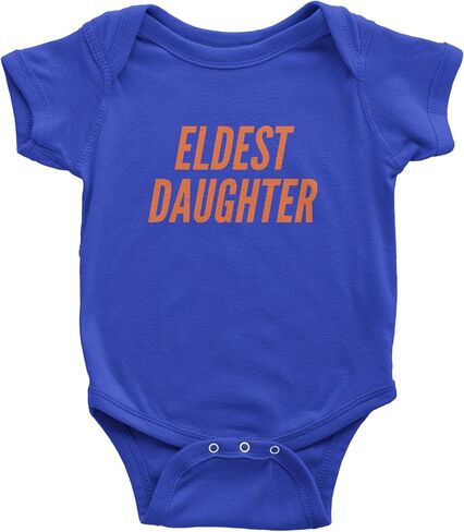 Eldest Daughter Infant One-Piece Bodysuit, Soft Cotton in Saudi Arabia