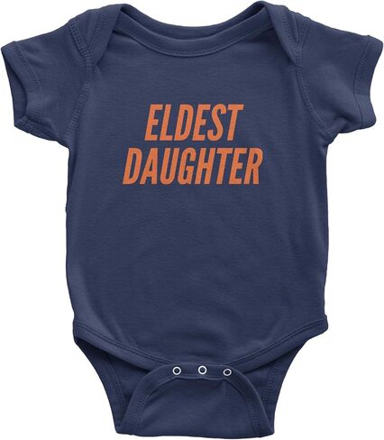 Eldest Daughter Infant One-Piece Bodysuit, Soft Cotton in Saudi Arabia
