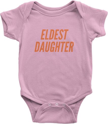 Eldest Daughter Infant One-Piece Bodysuit, Soft Cotton in Saudi Arabia