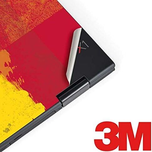 Skinit Decal Laptop Skin Compatible with Thinkpad X1 Yoga (3rd Gen 2018) - Originally Designed Marijuana Rasta Distressed Design in Saudi Arabia