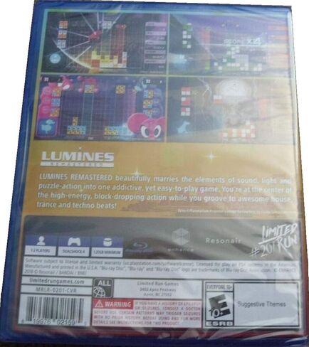 Lumines Remastered (Limited Run #201) - PlayStation 4 in Saudi Arabia