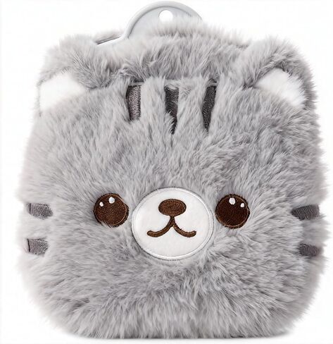 Rubber Hot Water Bottles Pain Relief with Cute Faux Fur Cover in Kuwait