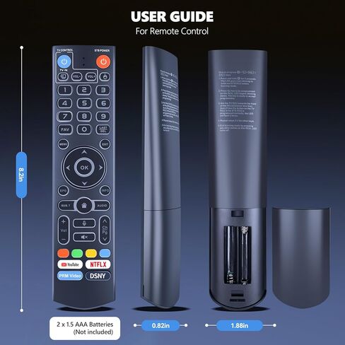 PZL V5 Pro Replacement Backlit Voice Remote Control for Vseebox V3 Pro, V3 Plus, V5 Pro, V1, V1 Pro, V2, V2 Pro, V1 Max, Elite, Max in Saudi Arabia
