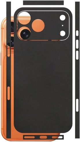 [عبوة من قطعتين من واقي الشاشة الخلفي لهاتف iPhone 17 Pro Max، وليس طبقة حماية زجاجية هيدروجيل رفيعة للغاية بحافة ملفوفة بالكامل شفافة (ألياف الكربون الشفافة) in Kuwait