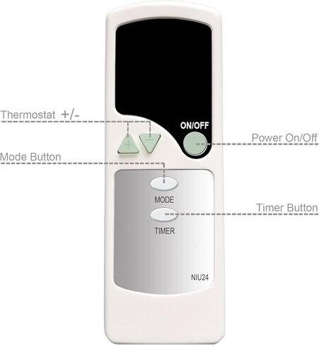 Replacement Remote Control for Vornado Touchstone Fan TVH500 TVH500 AWRH TAVH10 in Saudi Arabia