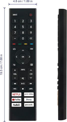 جهاز التحكم عن بعد الجديد ERF3Z80H ERF3J80H IR متوافق مع Hisense 4K UHD Smart TV A6Series 43A4H 40A4H 32A4FH 32A4H 50A6G 65A6G 43A6G 50A6G 50U68G 55U6G 55A6G 65U6G 70A6G 75A6G 75U6G 75U68G in Kuwait