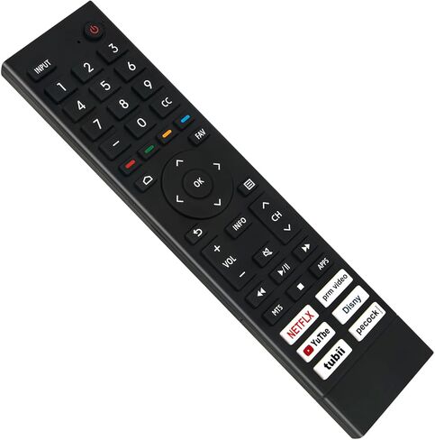 جهاز التحكم عن بعد الجديد ERF3Z80H ERF3J80H IR متوافق مع Hisense 4K UHD Smart TV A6Series 43A4H 40A4H 32A4FH 32A4H 50A6G 65A6G 43A6G 50A6G 50U68G 55U6G 55A6G 65U6G 70A6G 75A6G 75U6G 75U68G in Kuwait