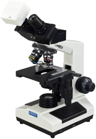 OMAX 40X-1000X Compound Binocular Microscope with Phase Contrast+1.3MP USB Digital Camera in Saudi Arabia