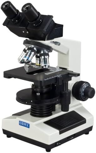 OMAX 40X-1000X Compound Binocular Biological Microscope with Phase Contrast Kit in Saudi Arabia