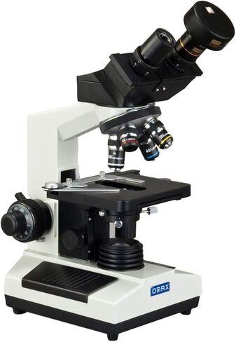 OMAX 40X-2000X مجهر ثنائي العينين مع مكثف زيتي Darkfield + كاميرا USB 1.3 ميجابكسل in Saudi Arabia