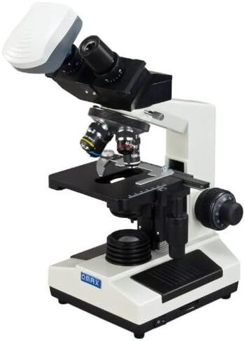 OMAX 40X-1000X Compound Binocular Microscope with Phase Contrast+5.0MP USB Digital Camera in Saudi Arabia