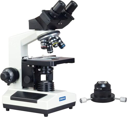 OMAX 40X-2000X Compound Binocular Microscope with Oil Darkfield Condenser in Saudi Arabia