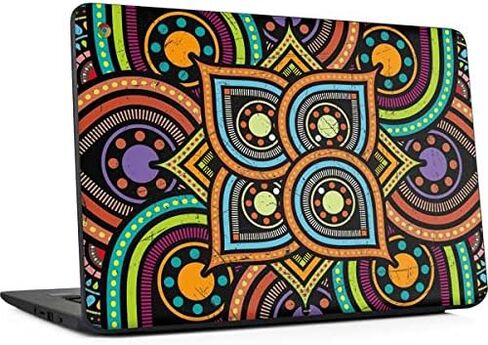 Skinit Decal Laptop Skin Compatible with Chromebook 14 G5 - Officially Licensed Skinit Originally Designed Emergence Colored Design in Saudi Arabia
