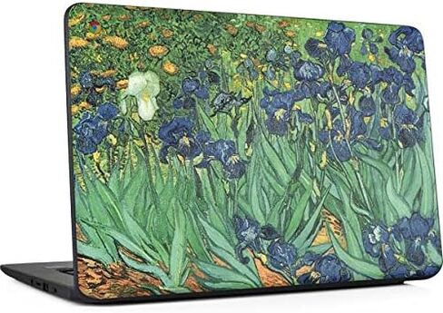 Skinit Decal Laptop Skin Compatible with Chromebook 14 G5 - Originally Designed Van Gogh - Irises Design in Saudi Arabia