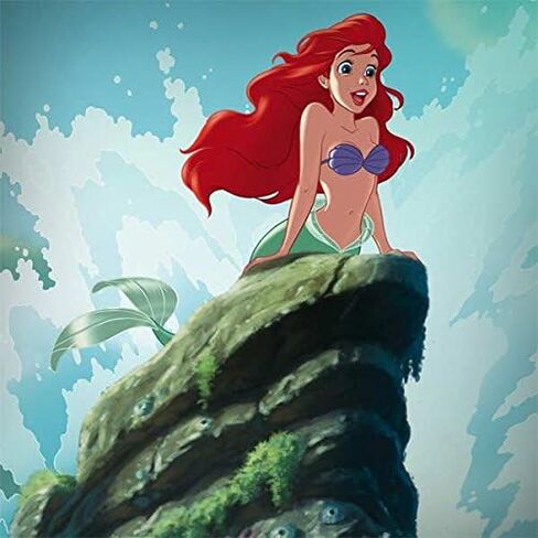 ملصق Skinit للكمبيوتر المحمول متوافق مع Thinkpad X1 Yoga (الجيل الثالث 2018) - مرخص رسميًا من Disney The Little Mermaid Ariel جزء من تصميم عالمك in Saudi Arabia