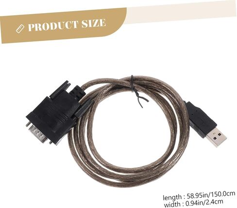ARTIBETTER USB to Serial Port Cable Double Shielded Coated Compatible Multiple Computers USB to Serial Adapter in Saudi Arabia