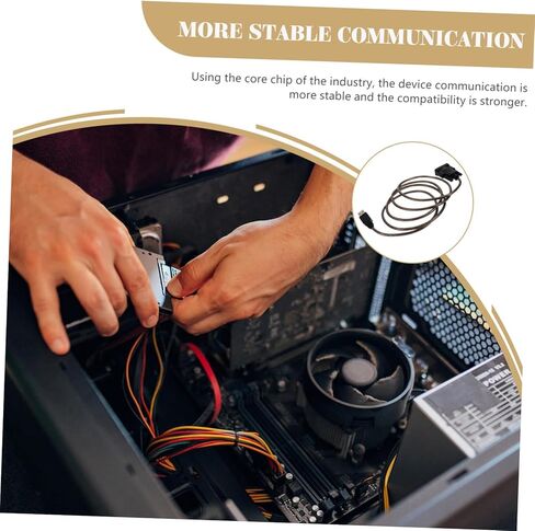 ARTIBETTER USB to Serial Port Cable Double Shielded Coated Compatible Multiple Computers USB to Serial Adapter in Saudi Arabia