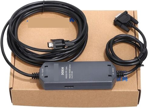 6ES7 901-3CB30-0XA0 Adapter for S7-200 PLC Programming Cable RS232 PPI Port PC PPI Communication Data Line for Industry, Machinery, Robotics, Manufacturing, Etc in Kuwait