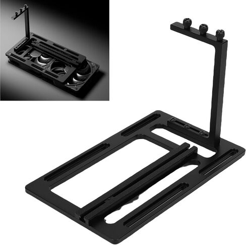 Yoidesu GPU Bracket, Universal GPU Holder Stand with Non Slip Pad Suitable for RTX3090 3080 3070 3060TI Graphics Card, Aluminum Alloy Graphics Card Support in Saudi Arabia