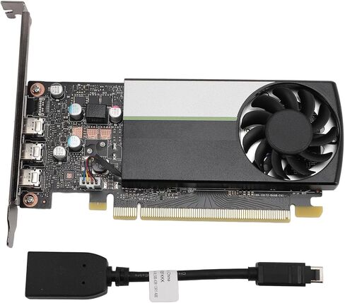 T400 Graphics Card, 4GB GDDR6 64Bit 7680x4320 Resolution Video Card for 3D Modeling Rendering, with Cooling Turbofan in Saudi Arabia