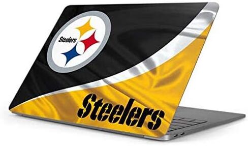 Skinit Decal Laptop Skin Compatible with MacBook Pro 16in (2019-20) - Officially Licensed NFL Pittsburgh Steelers Design in Saudi Arabia