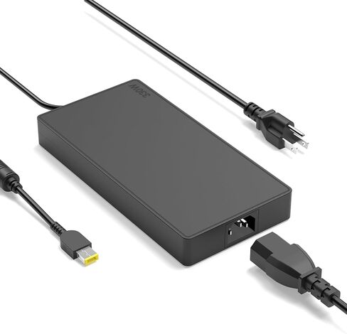 شاحن Slim 330W GaN متوافق مع Lenovo Legion 9 9i 7i 5i 5 Gen 9/10 16IRX8 Legion Pro 7 5i 5 Gen 10 16IRX8H RTX 4070 4080 4090 GX21M50608 ADL330SDC3A محول تيار متردد، كمبيوتر محمول للألعاب in Kuwait
