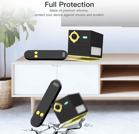 Silicone Cover Case for Nex Playground Game System,Candy Color Protective Sleeve Set for Nex Playground Game System Host Box +Remote Control,Anti-Slip Scratch Shock Protection (Black) in Saudi Arabia