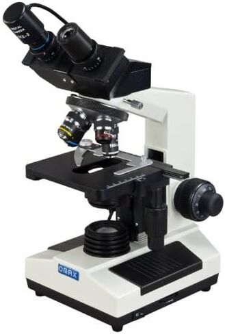 OMAX Compound Binocular Microscope with Phase Contrast Kit and USB Camera 40X-1000X in Saudi Arabia