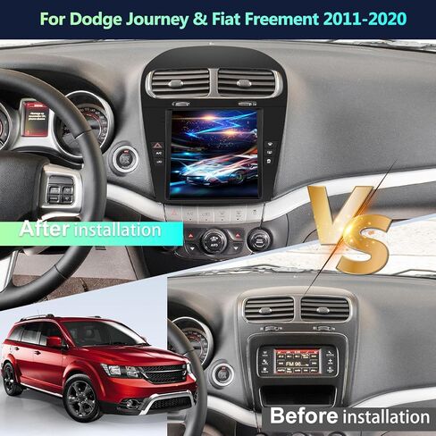 2G+64G Android 13 Car Stereo for Dodge Journey & Fiat Freement 2011-2020 with Wireless Carplay Android Auto,9.7" HD Touch Screen Car Radio with GPS/WiFi,Bluetooth,FM/RDS Radio,HiFi,SWC+Backup Camera in Saudi Arabia