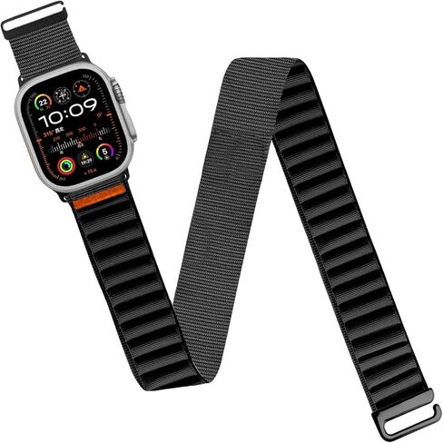 Alpine Loop Sport Arm Bicep Band حزام الكاحل لساعة Apple Band 45 مم 44 مم 46 مم 49 مم 42 مم 40 مم 41 مم 38 مم، خطاف C من النايلون الرياضي للذراع/حزام الكاحل لسلسلة iWatch Ultra 11 10 9 8 7 6 5 4 3 2 1 SE in Kuwait