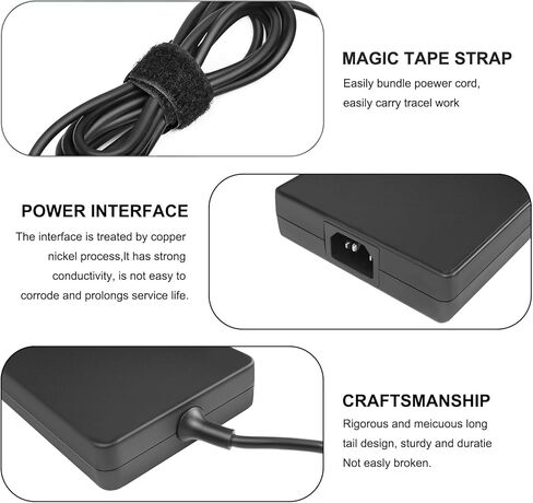 330W Laptop Charger Compatible with Msi Raider 18 GE68 GE78 Vector 16 17 HX Laptop MS-15M2 MS-17S2 MS-1822 MS-1823 s93-409580-d04 adp-330gb d in Saudi Arabia