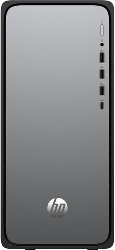 كمبيوتر مكتبي HP OmniDesk، Intel Core i3-14100، ذاكرة الوصول العشوائي 8 جيجابايت، 256 جيجابايت SSD، Intel UHD Graphics 730، Windows 11 Home، Meteor Silver، M02-0035t (2025) (متجدد) in Saudi Arabia