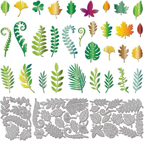 GLOBLELAND Flowers Tree Bicycle Cutting Dies for DIY Scrapbooking Metal Spring Window Flowers Cut Dies Summer Birds Leaves Die Cuts for Card Making Craft Decor in Saudi Arabia