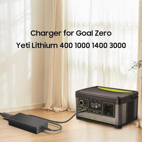 16V 7.5A 120W Adapter for Goal Zero Yeti X 300/500/700/200X/500X/1000X/1000 Core/1500X/3000X, Yeti 150 400 1000 1250 1400 3000 Portable Power Station, Sherpa 50/100/100AC Charger Power Cord in Saudi Arabia