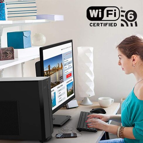 كمبيوتر مكتبي أيسر أسباير TC-1660-UR17 | معالج انتل كور i5-10400 سداسي النواة من الجيل العاشر | 12 جيجابايت 2666 ميجا هرتز DDR4 | 512 جيجا بايت NVMe M.2 SSD | 8X دي في دي | إنتل واي فاي لاسلكي 6 | ويندوز 10 بروفيشنال in Kuwait