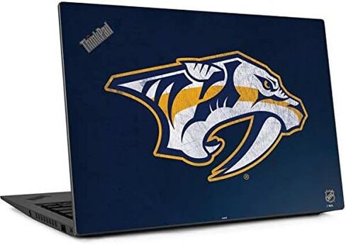 غلاف كمبيوتر محمول من Skinit متوافق مع Thinkpad X1 Carbon (الجيل السادس 2018) - تصميم مرخص رسميًا من NHL Nashville Predators in Kuwait