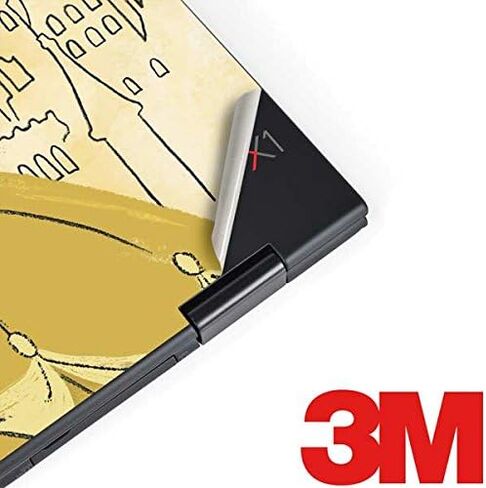 ملصق Skinit للكمبيوتر المحمول متوافق مع Thinkpad X1 Yoga (الجيل الثالث 2018) - تصميم فني مرخص رسميًا من Disney Princess Belle in Saudi Arabia