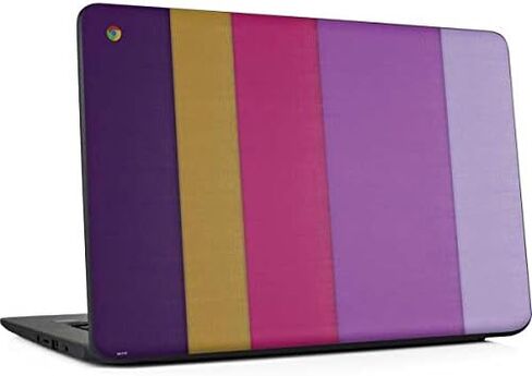 Skinit Decal Laptop Skin Compatible with Chromebook 14 G5 - Officially Licensed Skinit Originally Designed Radiant Orchid Color Block Design in Saudi Arabia