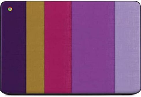 Skinit Decal Laptop Skin Compatible with Chromebook 14 G5 - Officially Licensed Skinit Originally Designed Radiant Orchid Color Block Design in Saudi Arabia