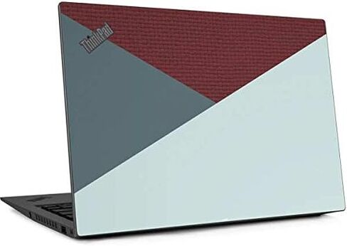 غلاف كمبيوتر محمول من Skinit متوافق مع Thinkpad X1 Carbon (الجيل السادس 2018) - تصميم أشكال مثلثة مارسالا مرخص رسميًا من Skinit in Kuwait