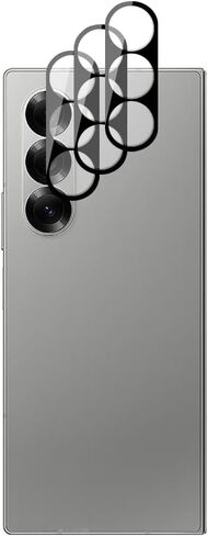 3 Pack Camera Lens Protector Tempered Glass For Samsung Galaxy Z Fold 6 5G [Not Affect Flash] in Saudi Arabia