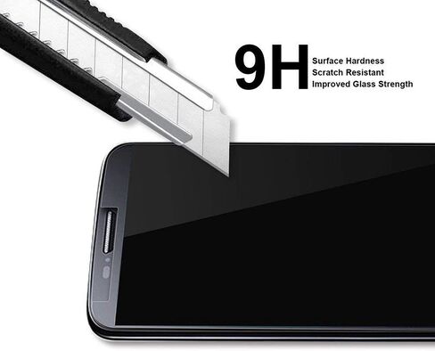 Supershieldz (2 Pack) Designed for T-Mobile (Revvl 5G) Tempered Glass Screen Protector, Anti Scratch, Bubble Free in Kuwait