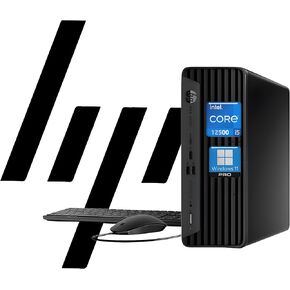 كمبيوتر مكتبي HP ProDesk 400 G9 SFF للأعمال، Intel Hexa Core i5-12500 (Beat i7-11700)، HDMI، منفذ عرض، WiFi، RJ-45، لوحة مفاتيح وماوس، Windows 11 Pro (ذاكرة الوصول العشوائي 64 جيجابايت | 1 تيرابايت SSD) in Kuwait