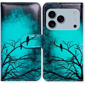 Case for iPhone 17 Pro Max,Elephant Mother Baby Flowers Leather Flip Phone Case Wallet Cover with Card Slot Holder Kickstand for iPhone 17 Pro Max in Kuwait