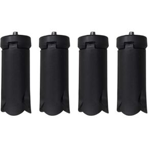 4pcs Foldable Phone Tripod and Folding Camera Tripod with 1/4 Inch Screw for Vlogging Live Streaming Video Recording Compact Compatible with Smartphones and Micro Cameras in Kuwait