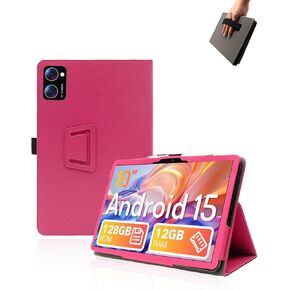 Case for Winsing T30W Tablet 10 inch Android 15 Tablets,UYRUREL Leather Slim Folding Stand Cover with Hand Strap Magnet for Men Women Full Protection,Black. in Saudi Arabia