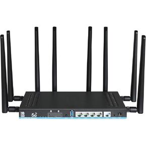 راوتر 5G واي فاي 6 AX3000 مع فتحات SIM مزدوجة جيجابت ثنائي النطاق Z8102AX-T-A-RM520NGL in Kuwait
